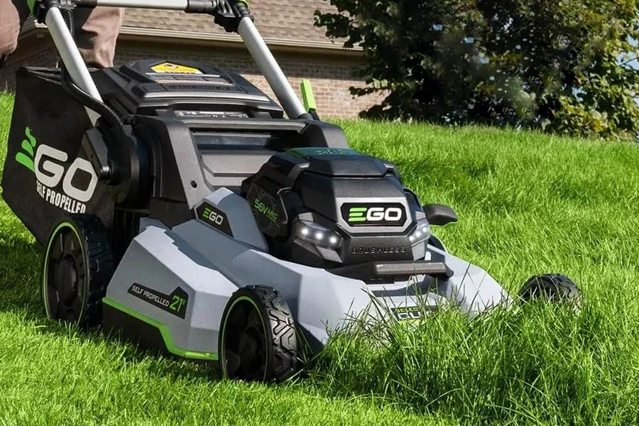electric mulch lawn mower